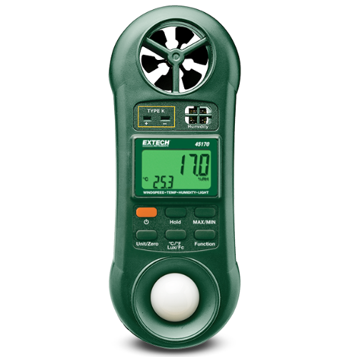 EXTECH 45170 MEDIDOR AMBIENTAL 4 EN 1