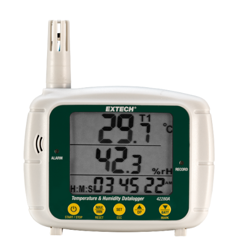 EXTECH 42280A REGISTRADOR DE DATOS DE HUMEDAD Y TEMPERATURA