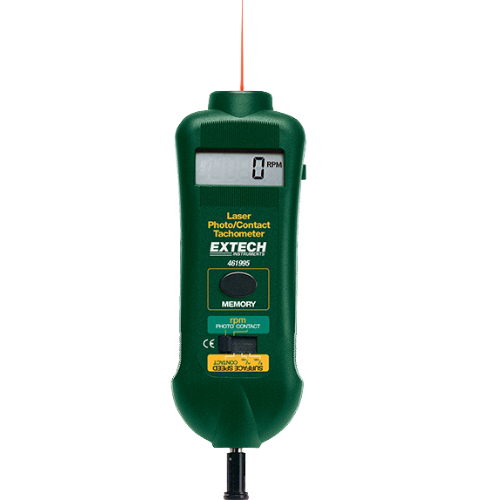 EXTECH 461995 TACÓMETRO DE CONTACTO/FOTOTACÓMETRO LÁSER